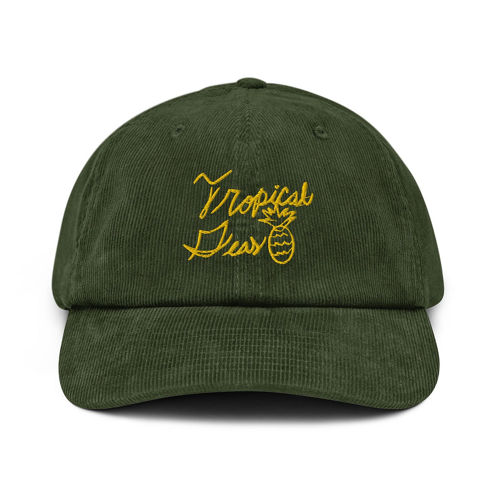 Thumbnail: Sloppy Pineapple Corduroy hat