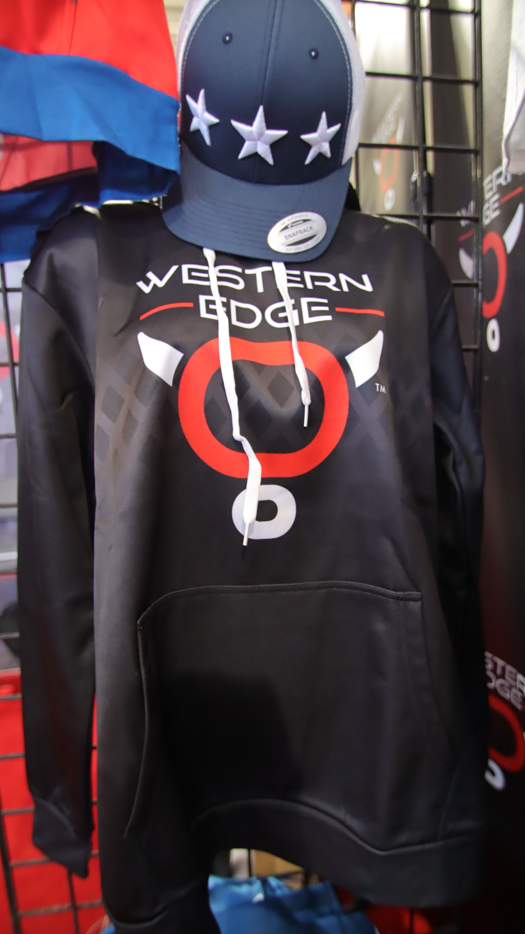 Western Edge Black Hoodie