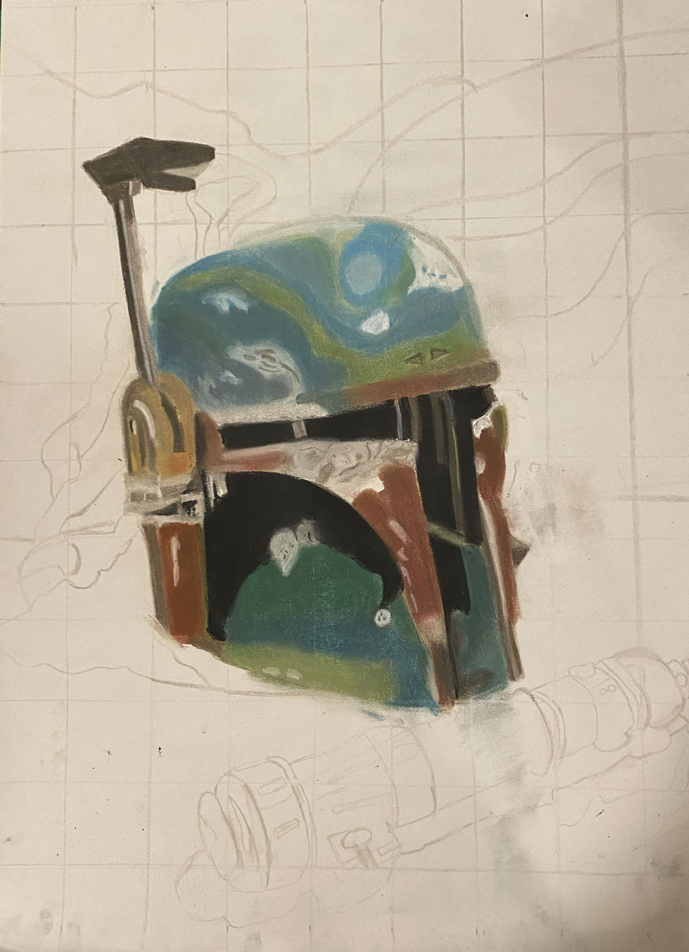 Boba Fett Process Work