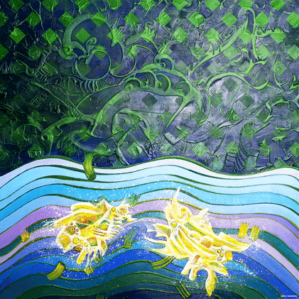 NFT that explores the microscopic world of "Microbes." It reflects on the presence of atomic subparticles, cells, bacteria, viruses, and their vital role in human development. Highlights the balance between beneficial and harmful microorganisms within our bodies 