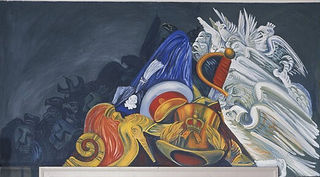 The Epic of American Civilization Panel 16 Symbolism of the Nationalism
