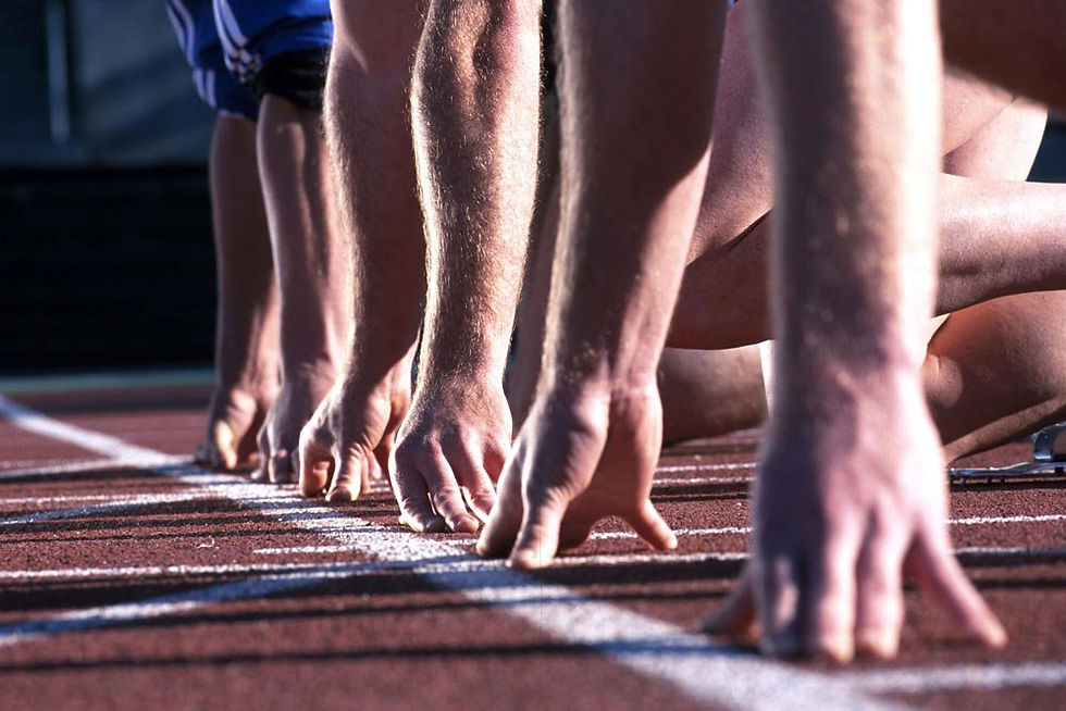 Runners at Start