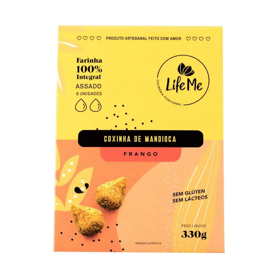 Coxinha de Mandioca Sabor Frango 330g