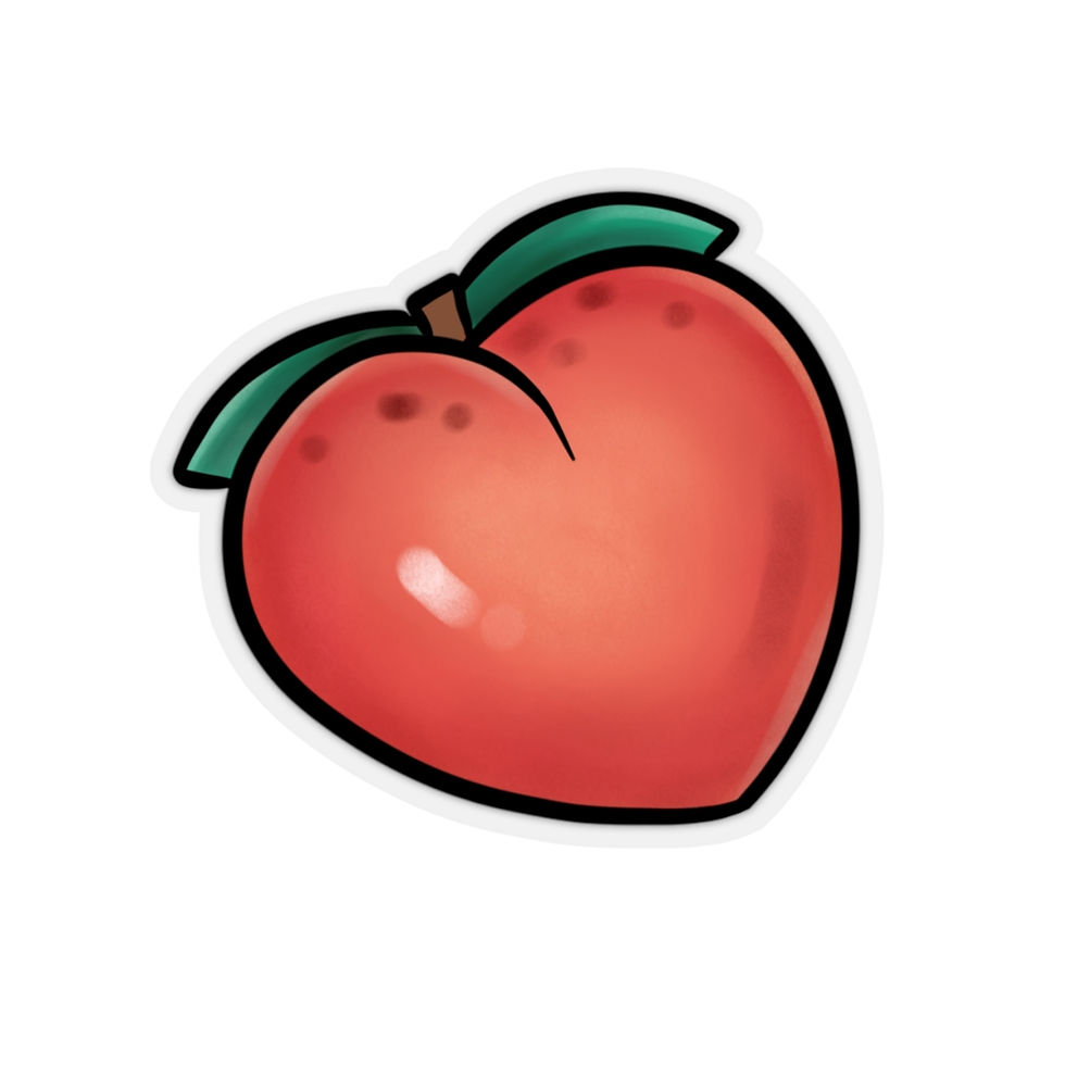 Thumbnail: You Call Me Peaches - Sticker