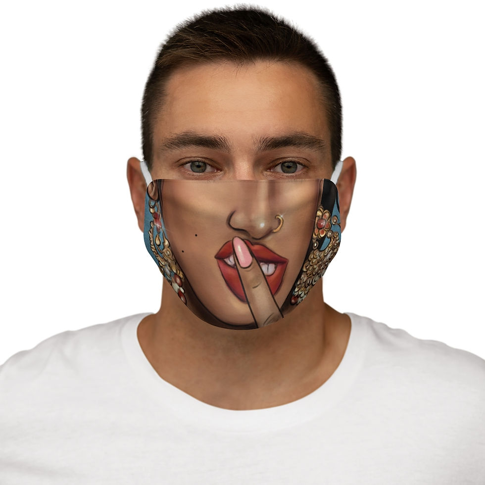 Thumbnail: Not Your Beti - Polyester Face Mask