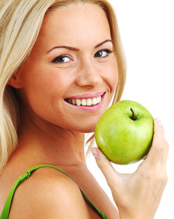 Dentist-Girl-with-Apple-Small