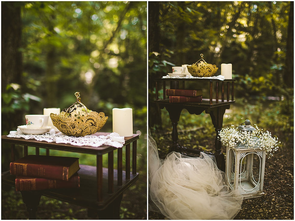 Styled Shoot details Lynchburg Wedding photography