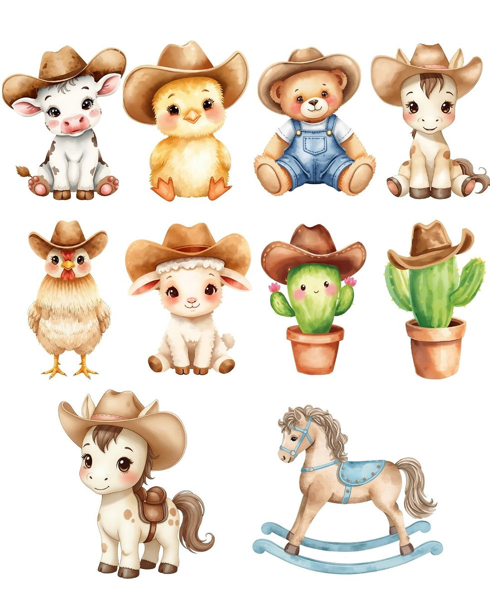 Miniatura: Kit Digital Meu Pequeno Cowboy