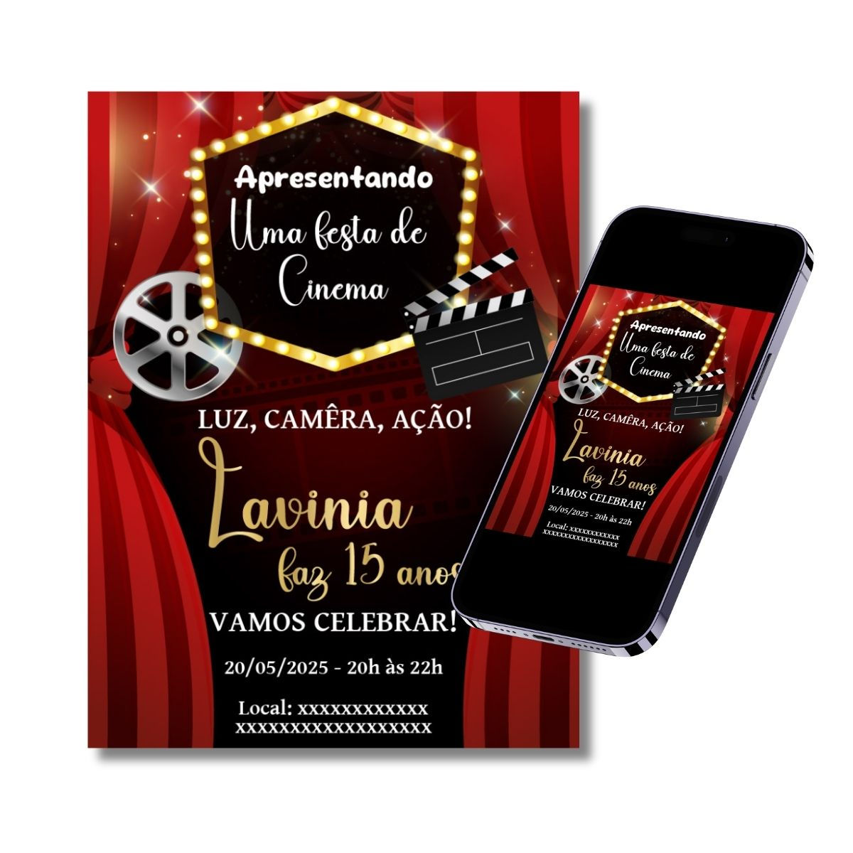 Convite Digital Cinema - Mod 4