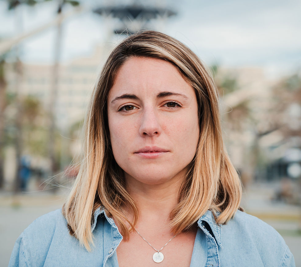 Blonde woman looking at camera _Miscarriage Management