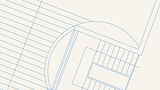 Abstract architectural blueprints as geometric pattern