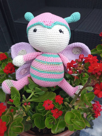 Lucky ladybug gehaakt door de Tiepetosa haakwinkel