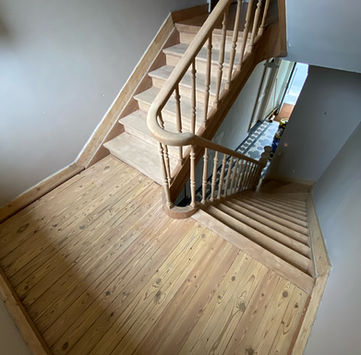 houten trap renovatie