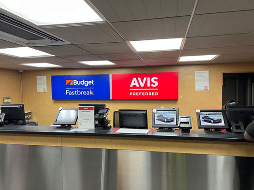 Avis Budget Group Chose Urban Sign Group to Rebrand Two Houston Airports — At the Same Time