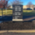 Directional sign for Bucks Town Medical Campus