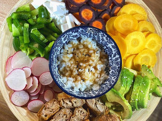 🥗🍗Budha bowl s chrumkavým vegan ´mäsom´🥗🍗