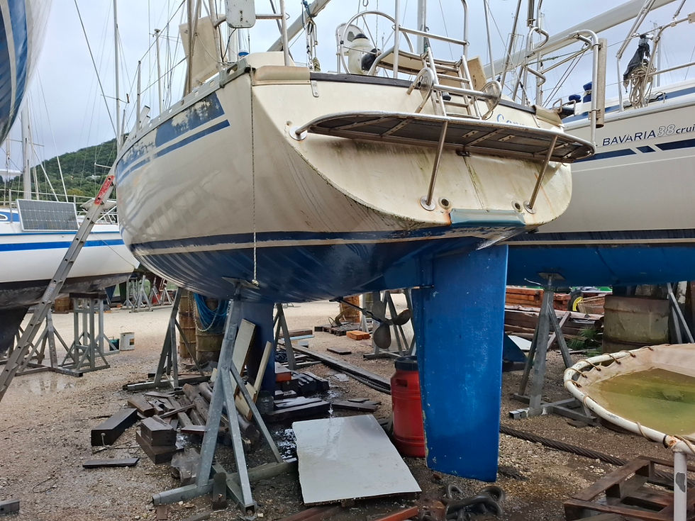 Bringing a Discovery 3000 Back to Life: Today’s Marine Survey in Nidri