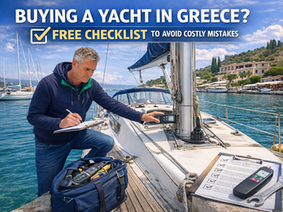 📄 FREE YACHT BUYER CHECKLIST (GREECE EDITION)Buying a Yacht in Greece? Read This Before You Commit