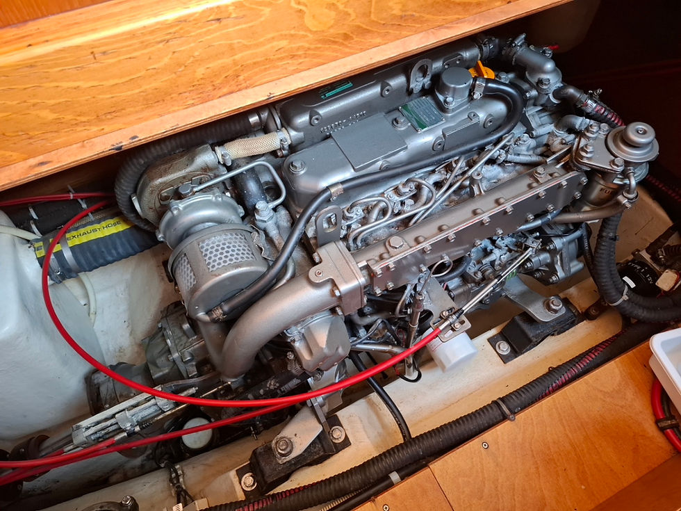 Engine Make: Yanmar diesel. Engine Model: 4JH3-TE. Engine Hours:1805