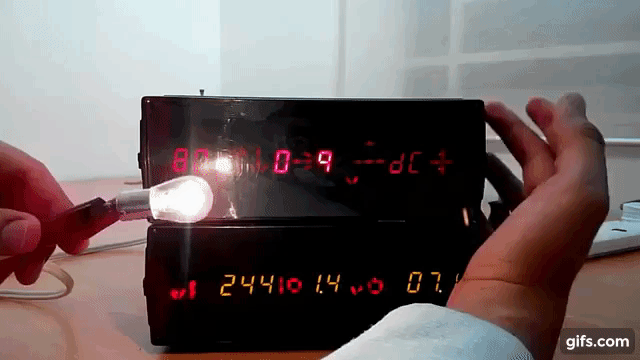 Pressing Up On --- Option (Circuit Switch) Will Turn Into -/- And Open The Circuit And Vice Versa. Making It Easy to Turn Off The Circuit You're Powering Without Having To Turn Off The Whole Power Supply Or Remove The Power Leads…