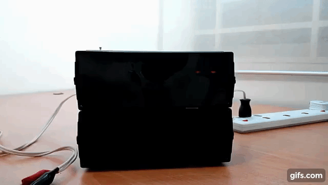 Figure 8: It Has a Cute Little Animation with A Led When It's on Standby.