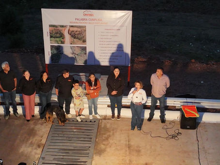 Transforma Esmeralda González la movilidad en Cananea con la entrega integral de la calle Cuitláhuac