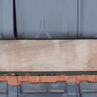 太陽光パネル設置の様子です