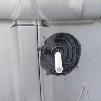 太陽光パネル設置の様子です