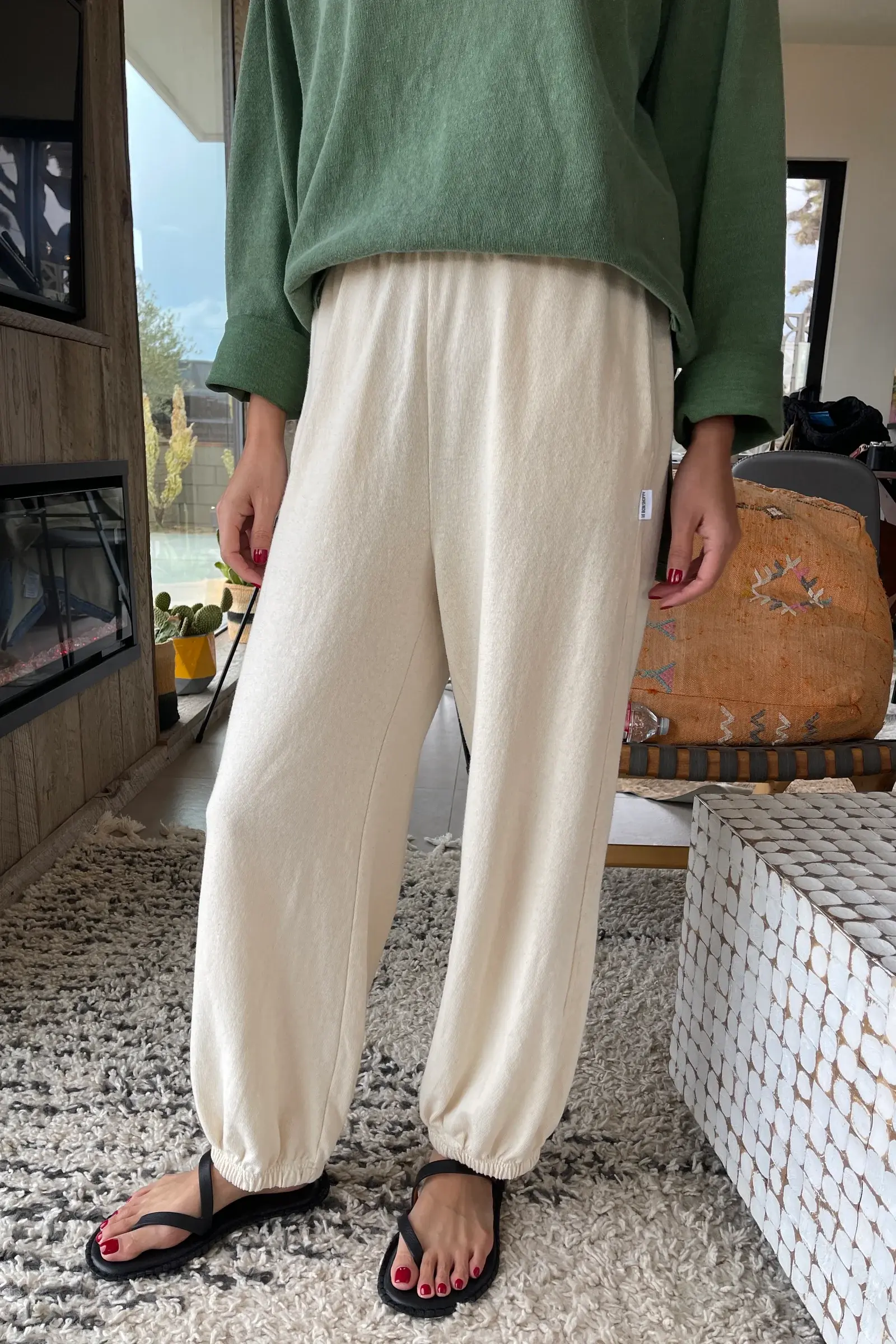 LE BON SHOPPE - Balloon Pants Naturel