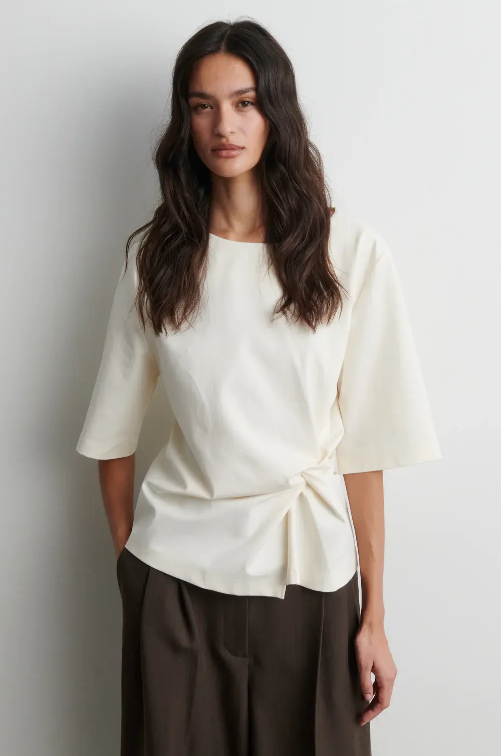 SECOND FEMALE - Arkai Drape T-Shirt