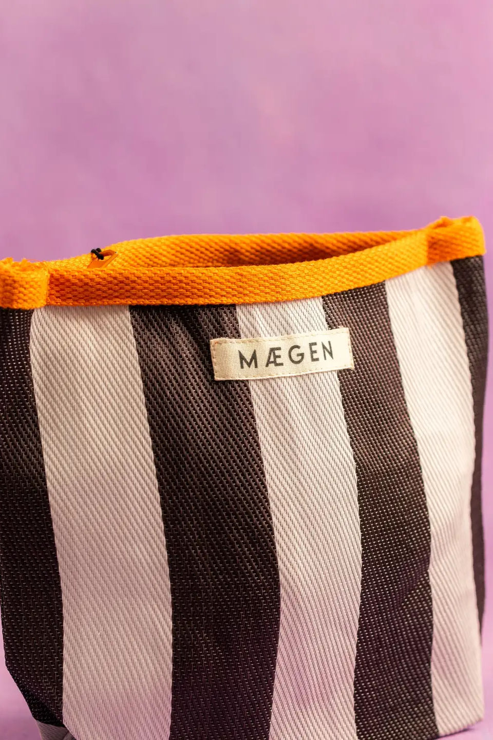 MAEGEN - Pouch Orange, White, Aubergine