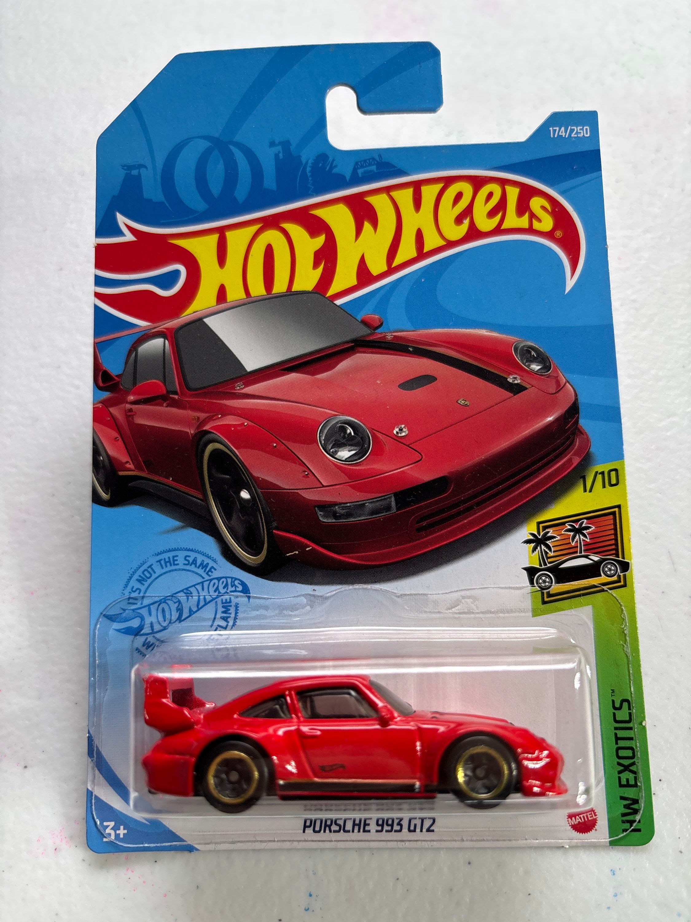 Hot wheels Porsche 993 Gt2 HW Exotics 1/10