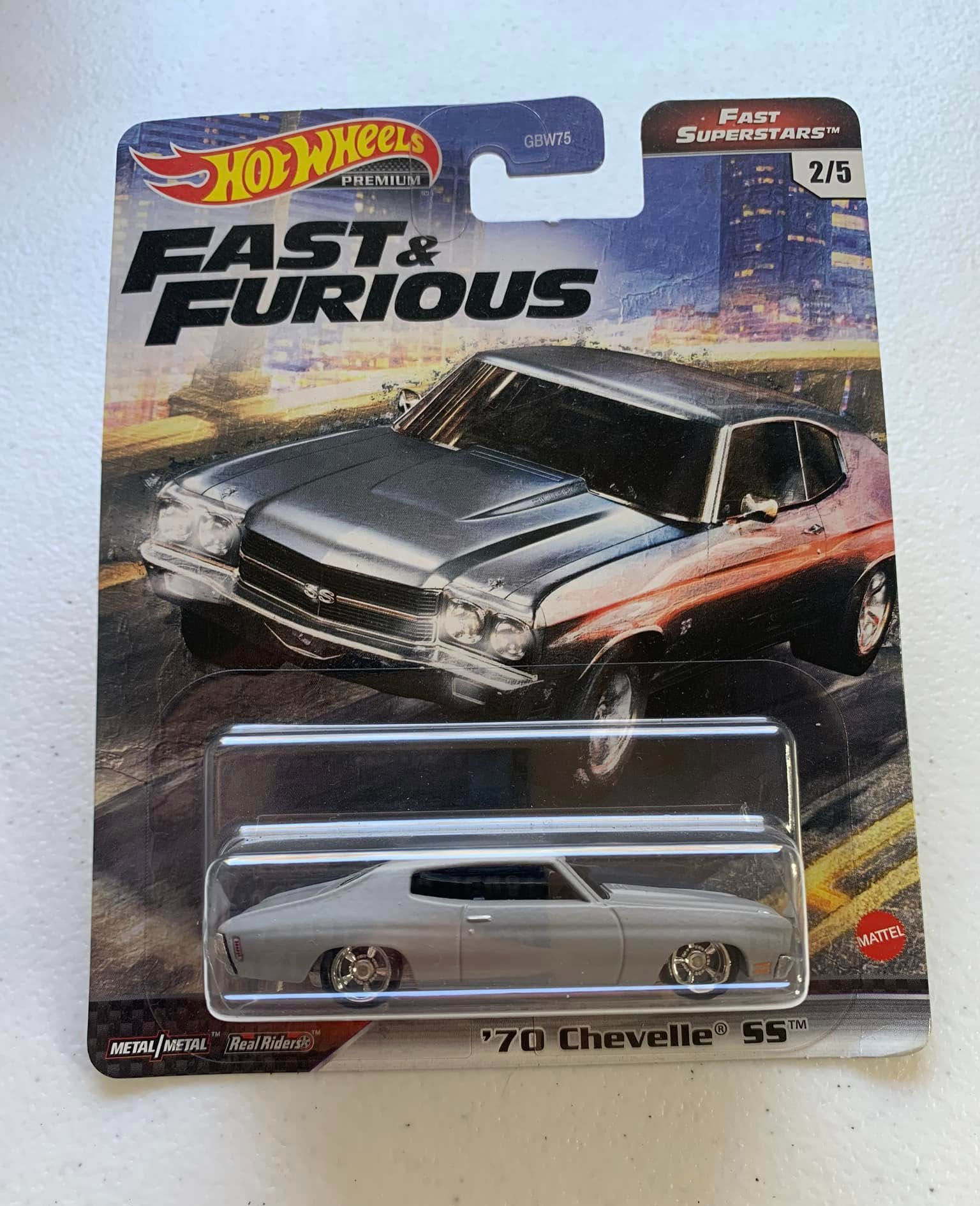 Hot Wheels Fast SuperStars '70 Chevelle Ss 2/5