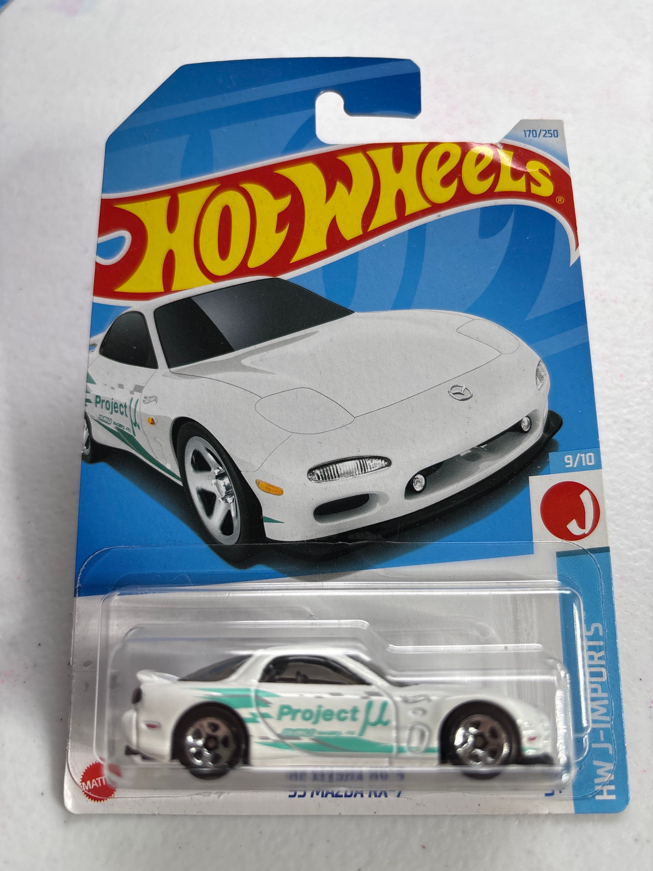 Hot wheels ‘95 Mazda Rx7 J-Imports 9/10