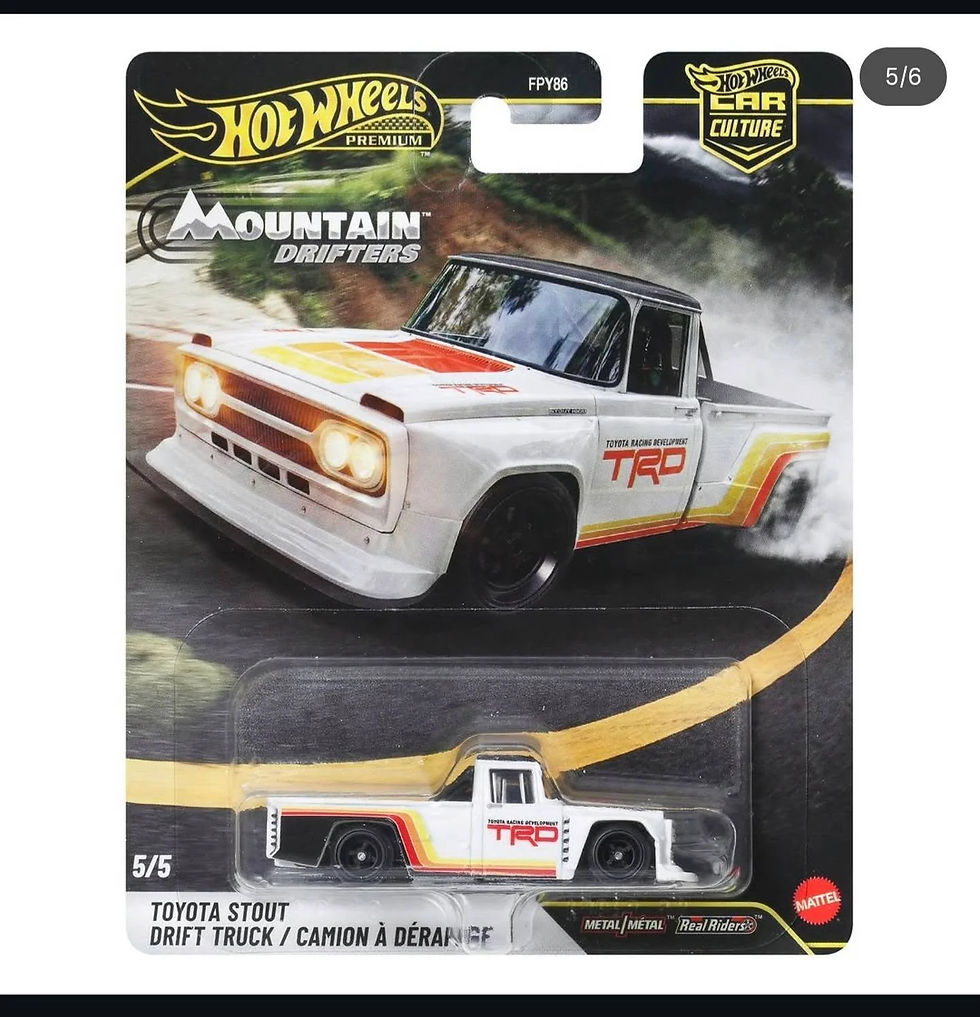 Thumbnail: 2027 Hot Wheels Car Culture -Mountain Drifters Set Of 5 