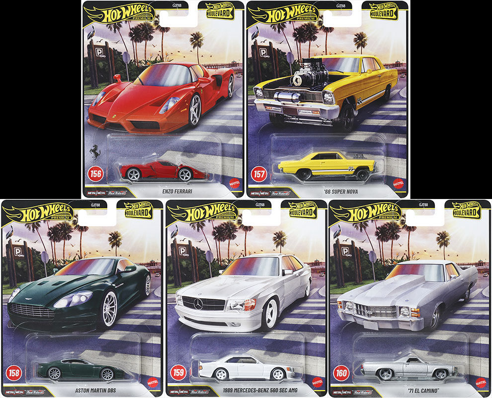 Hot Wheels Boulevard #156-160