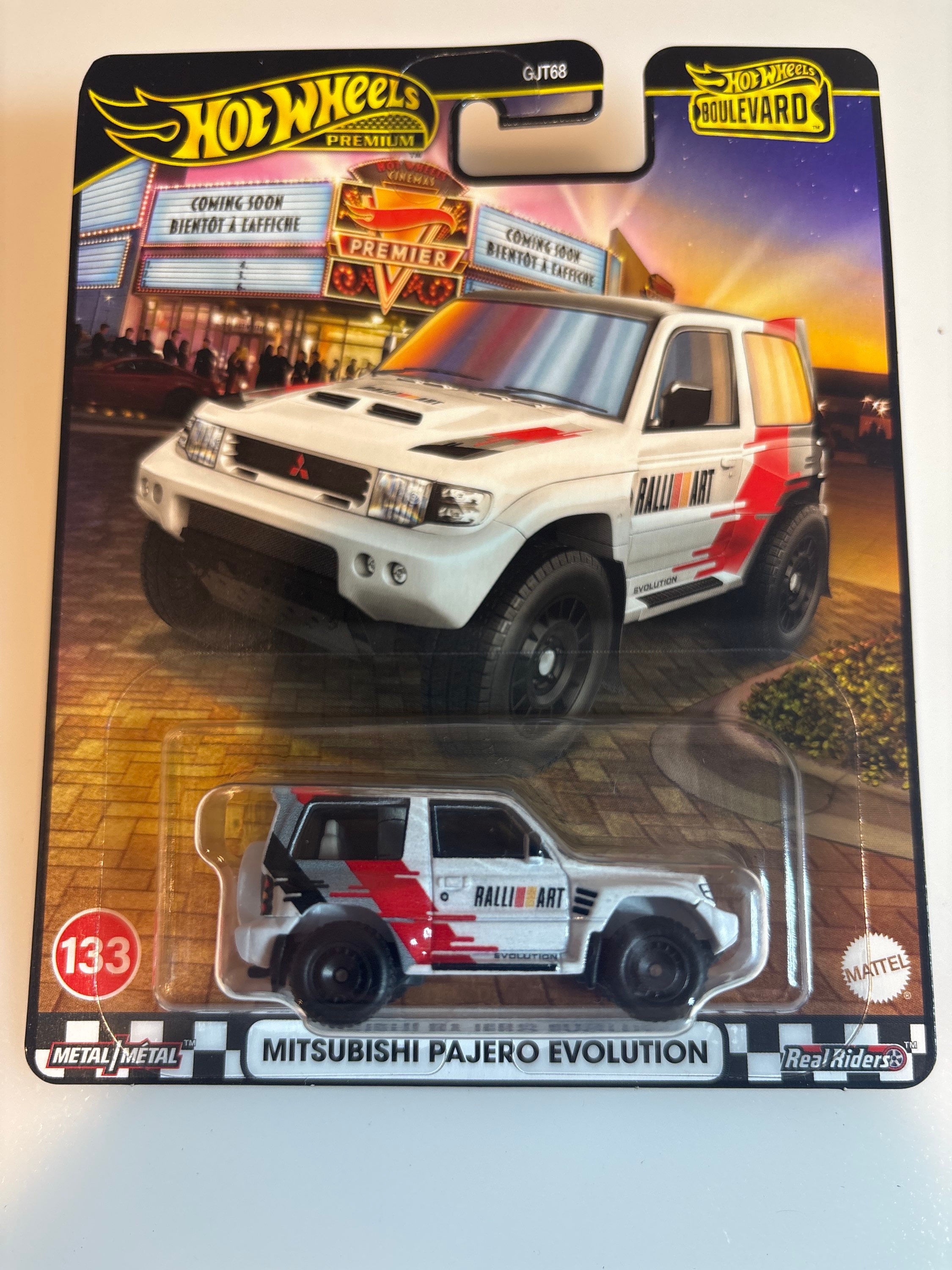 Hot Wheels Boulevard Mitsubishi Pajero Evolution #133
