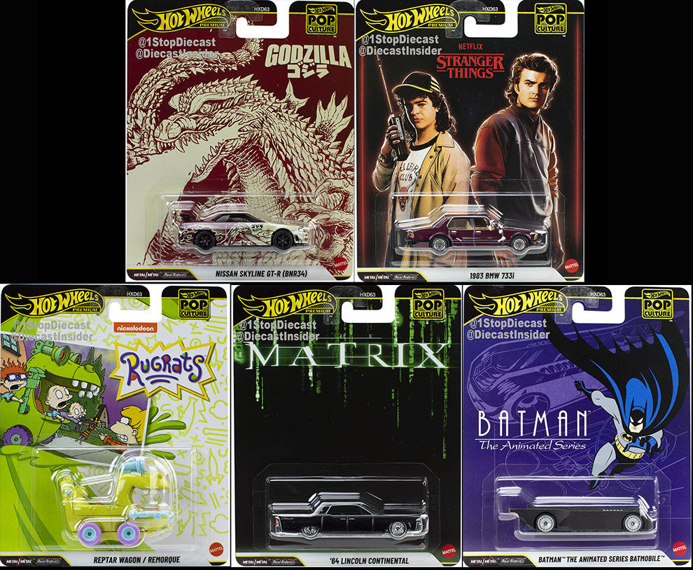 2025 Hot wheels Pop Culture N Mix 