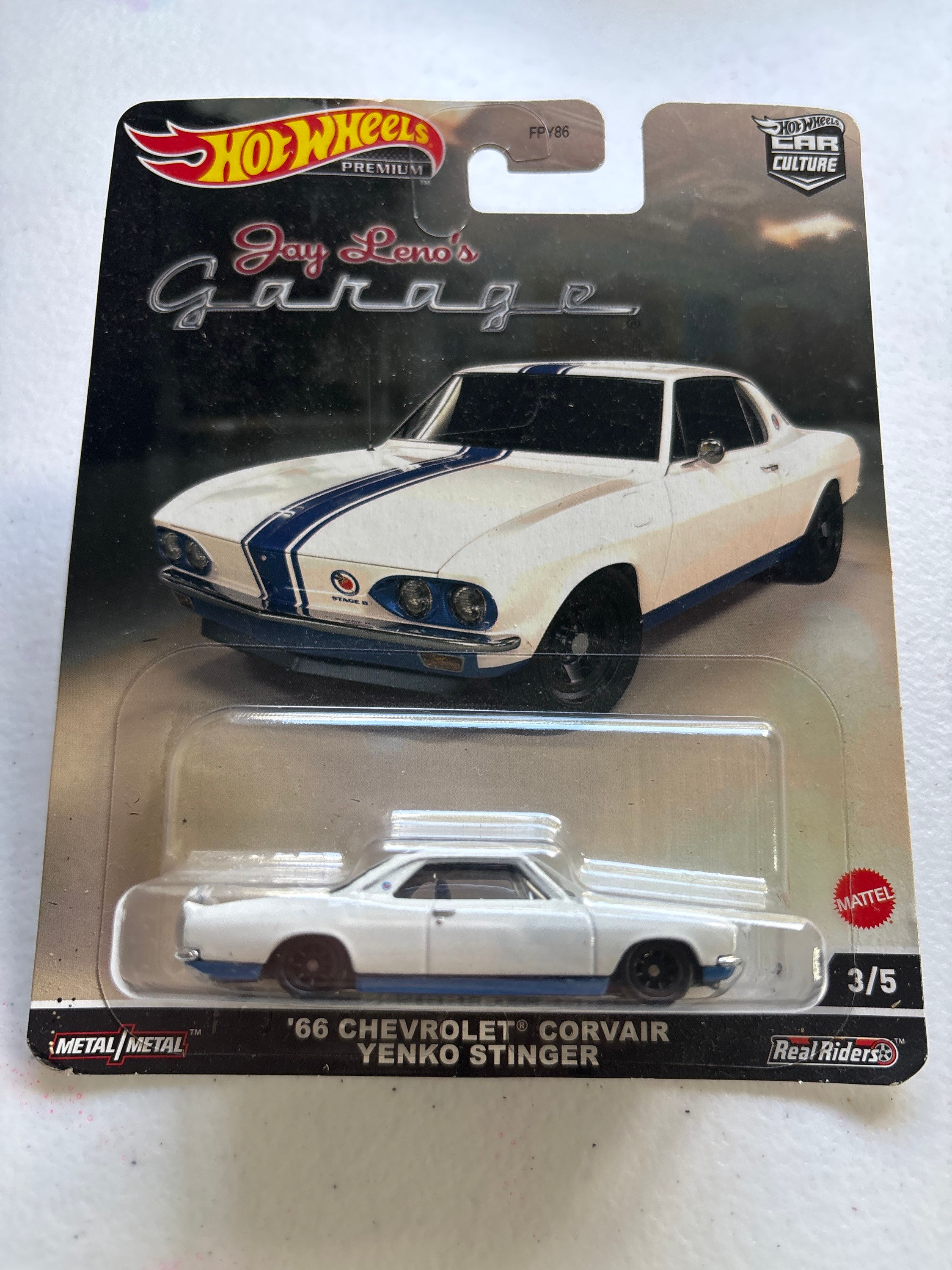 Hot Wheels Jay Leno’s Garage Chevrolet Corvair Yenko Stinger 3/5