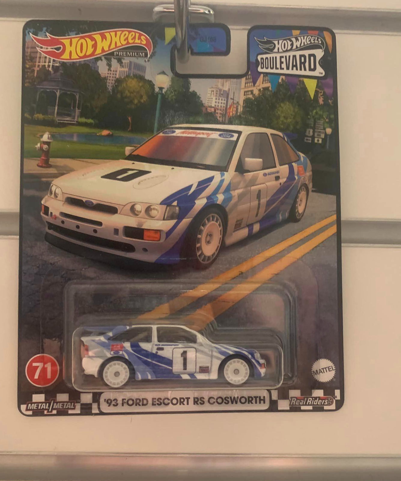 HotWheels Boulevard #71 '93 Ford Escort RS Cosworth