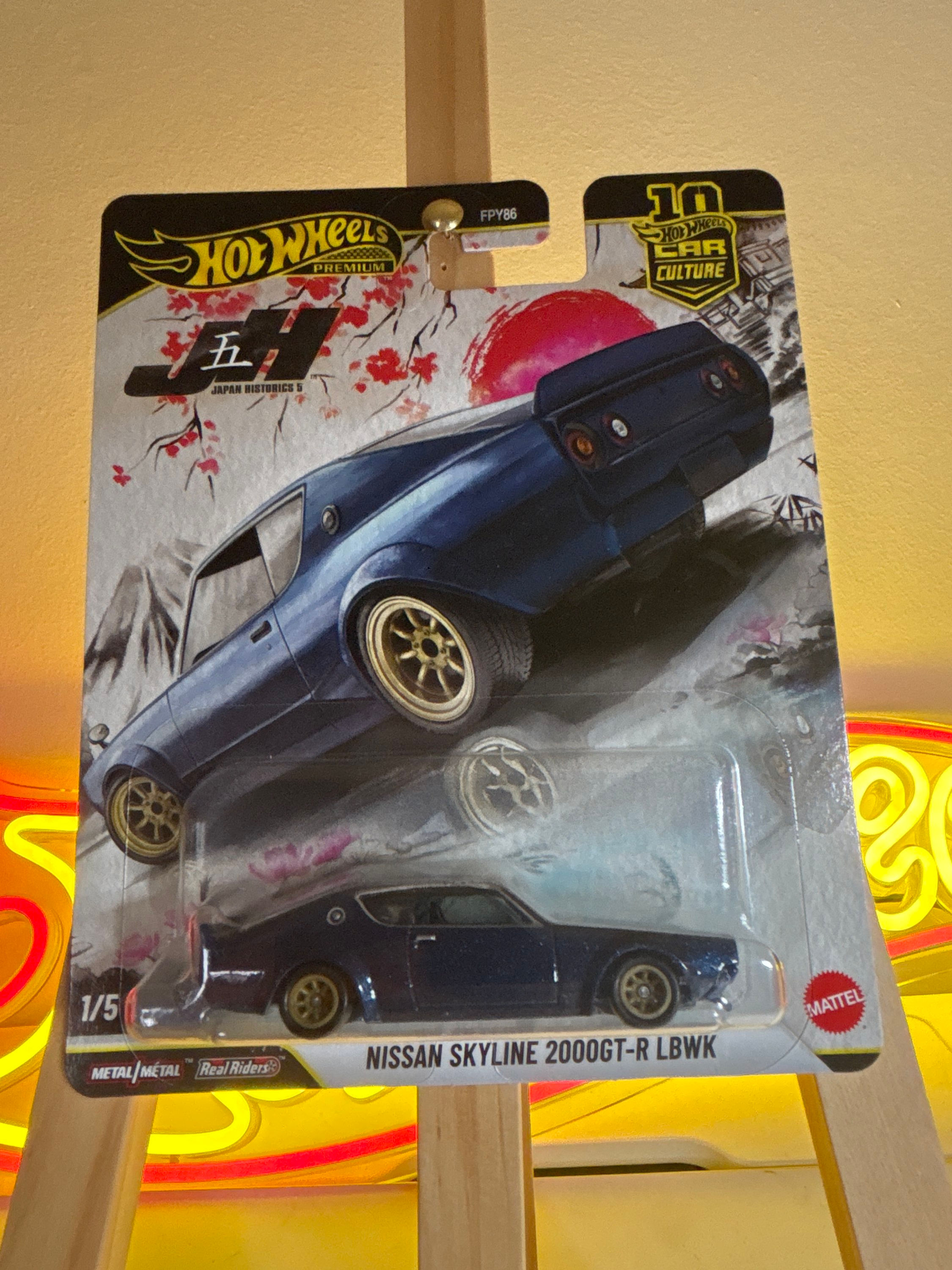 Hot Wheels JH5 Nisan Skuline 2000Gt-R LBWK 1/5