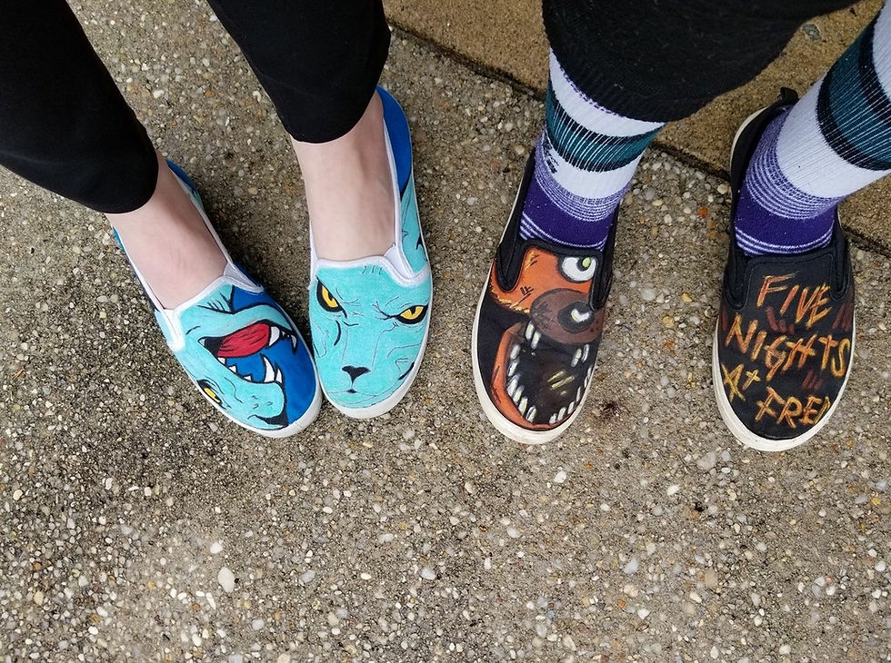 Thumbnail: Custom Anime/VideoGame Shoes