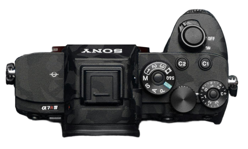 Sony α7 R II camera, top view