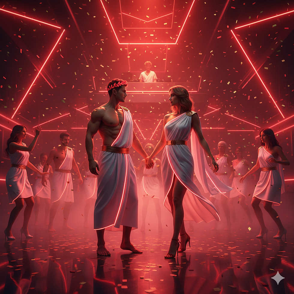 Fiesta de Togas en Royal Caribbean