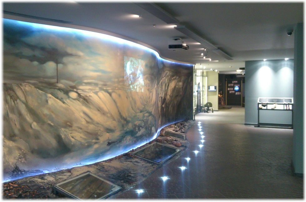 Panorama with LED highlight