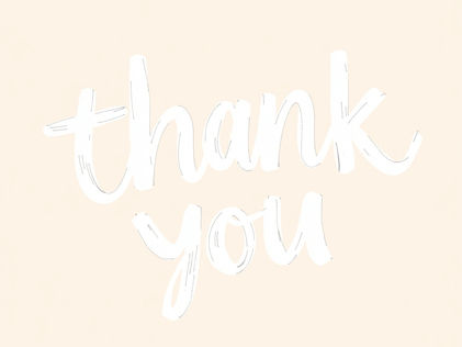 A Heartfelt Thank-You!