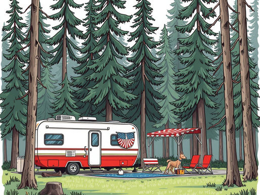 Peppermint Park Camping Resort on Memorial Day