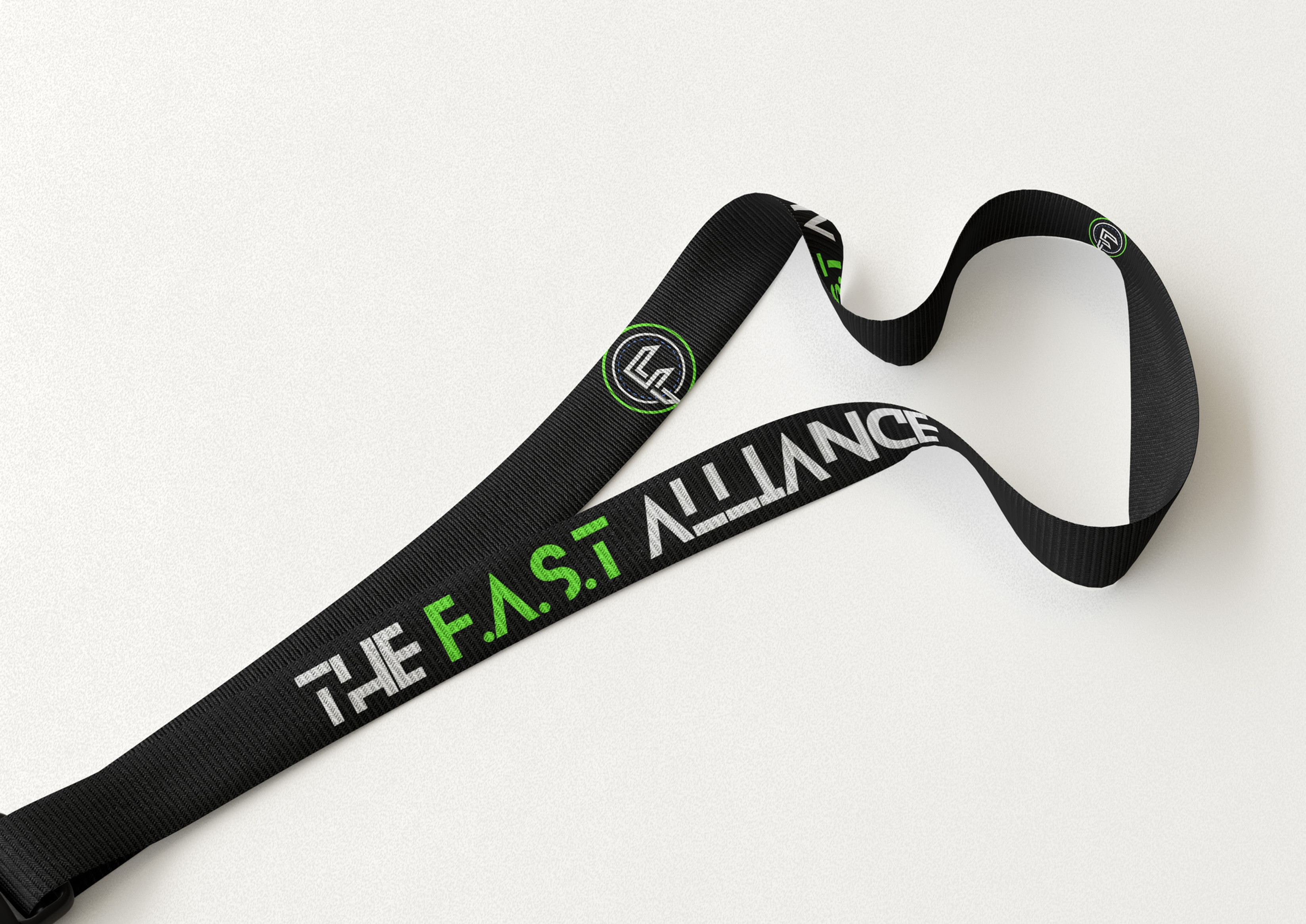 F.A.S.T Alliance Custom Nylon Lanyard