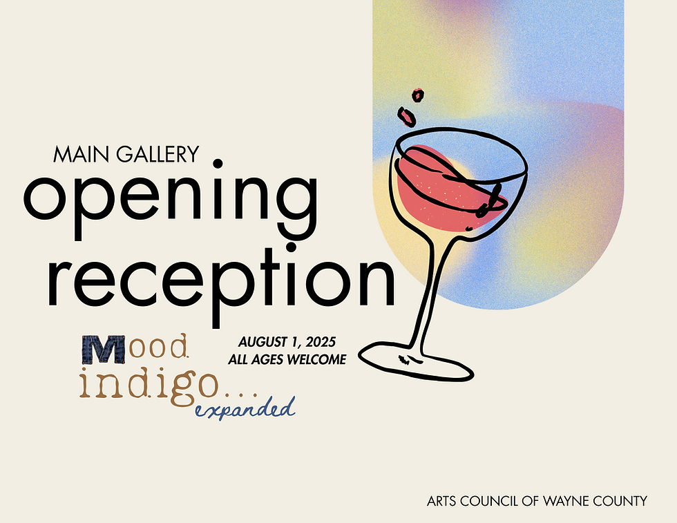 First Friday Opening Reception: Mood Indigo...expanded
