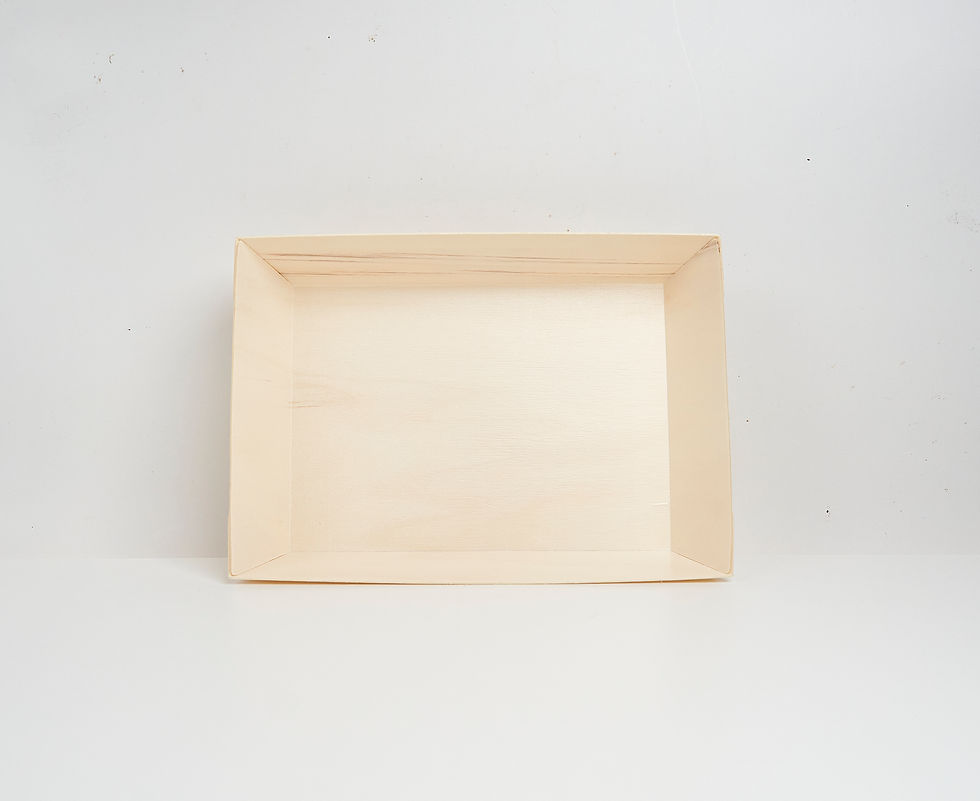 Thumbnail: Sai Sen Biodegradable Disposable Food Container - 8,5in x 3in 100pcs/case